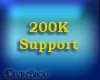 200K Support Sticker