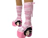Pink Boots and Socks