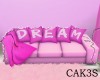 pink dream couch