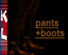 steampunk pants+boots