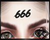 !A 666 tattoo