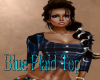 Blue Plaid Top