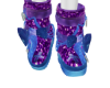mix purpleblue boot