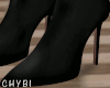 C~White/Black Fall Boots