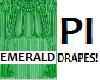 PI - EMERALD DRAPES