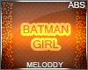 M~ Batman Girl ABS