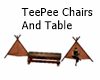 TeePee Chairs and Table