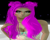 Toxic Bubblegum half up