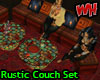 [Wulf] Rustic Couch Set