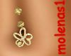 *M* Gold Flower Belly P