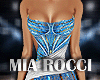 Persia Blue Pageant Gown