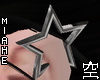 空 Star Earring 空
