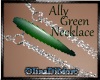 (OD) Ally Green Necklace