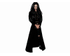 Long black pvc coat 5