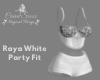 Raya White Party Fit