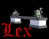 LEX - Bench with plants