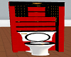 Red Toilet