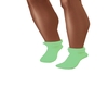 kids mint Scrunch Socks