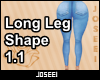 Long Leg Shape 1.1