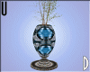 UD Vase 6 Blue&silver