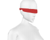 blindfold red silk