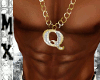 Men's Q Gold Necklace