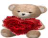 Red Heart Teddy Bear