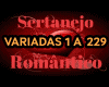 SERTANJO VARIADO 1 A 229