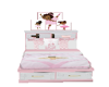 Pink Girls Bed
