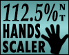 Hands Scaler 112.5% M/F