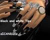 Black and White Tips