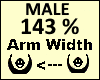 Arm Scaler 143%