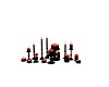 *CS* Red & black candles