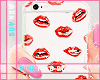 ♔ Phone e Red Lips