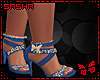 Sparkle Heels |Blue|