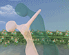 #oN Spring Statue 2 ani.