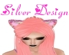 Pink Sparkle Cat Ears