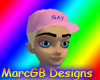 Pink Gay cap