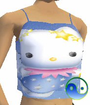 Hello Kitty Blue Top