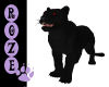 *R*No Pose Black Panther