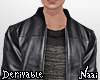 DRV. Leather Bomber