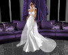 Bride White Satin Gown