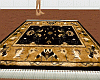 gold persian rug
