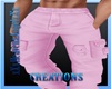 Pink Cargo Pants