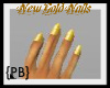 {PB}NewGold nails