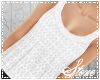 !S! White Knitted Tank