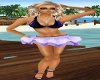 Purp Beach Halter-Skirt
