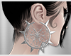 N| Spiked Silver Earring