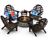 Black Firepit Chairs