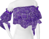 Purple Bandanna Top